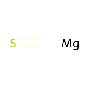Magnesium sulfide structure