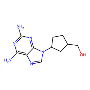 Adenosine,3'-dideoxy-, cis-, (+-)- structure