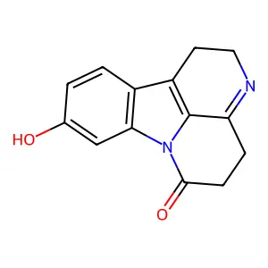 9-Hydroxy-1,2,4,5-tetrahydro-canthin-6-one structure