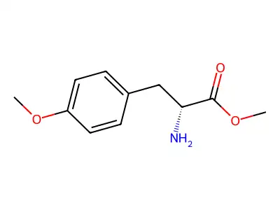 Methyl 2-amino-3-(4-methoxyphenyl)propanoate structure