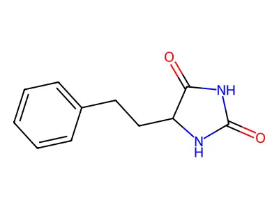5-(2-Phenylethyl)imidazolidine-2,4-dione structure