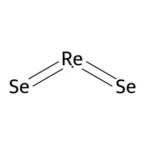 Rhenium selenide (ReSe2) structure