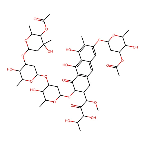 dechromose-A chrommycin A3 structure