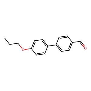 4'-Propoxy[1,1'-biphenyl]-4-carboxaldehyde structure