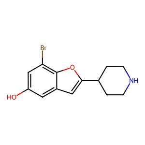 O-Desmethylbrofaromine structure