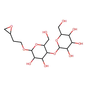 3,4-Epoxybutyl-beta-cellobioside structure