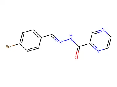 2-Aziridinyl-5-hydroxy-1,4-naphthoquinone structure
