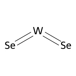 Tungsten selenide (WSe2) structure