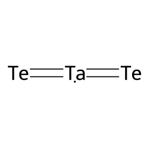 Tantalum telluride (TaTe2) structure