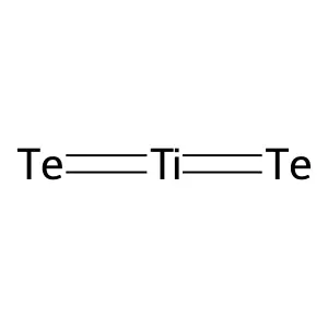 Titanium telluride (TiTe2) structure