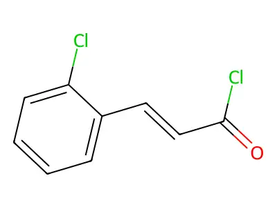 3-(2-Chlorophenyl)prop-2-enoyl chloride structure