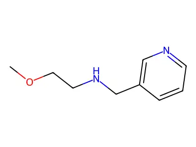 (2-Methoxyethyl)(pyridin-3-ylmethyl)amine structure