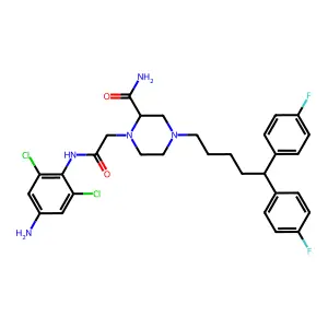 Draflazine structure