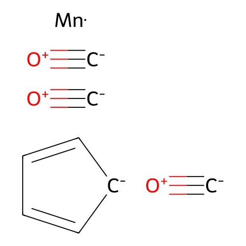 Cymantrene structure
