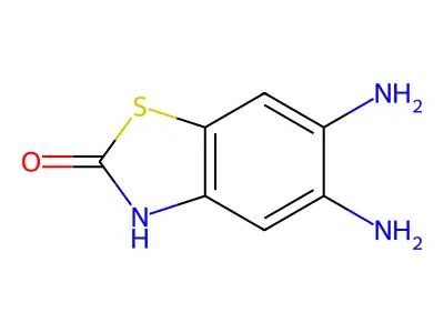 5,6-Diaminobenzothiazolinone structure