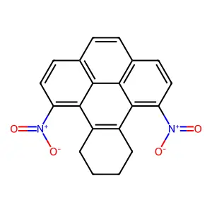 1,8-Dinitrobenzo(e)pyrene structure