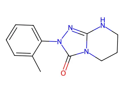 1,2,4-Triazolo(4,3-a)pyrimidin-3(2H)-one, 5,6,7,8-tetrahydro-2-(methylphenyl)- structure