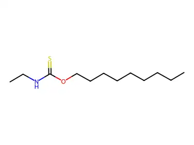 O-nonyl N-ethylcarbamothioate structure