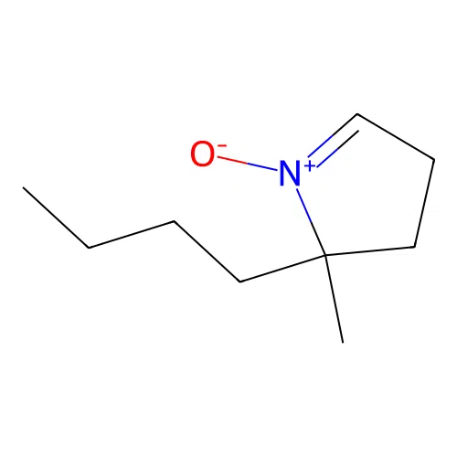 5-Butyl-5-methyl-1-pyrroline 1-oxide structure