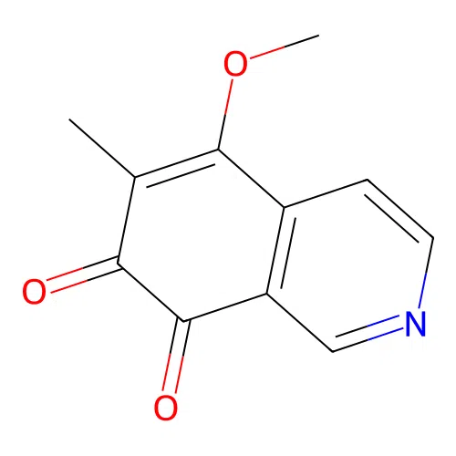 5-Methoxy-6-methylisoquinoline-7,8-dione structure