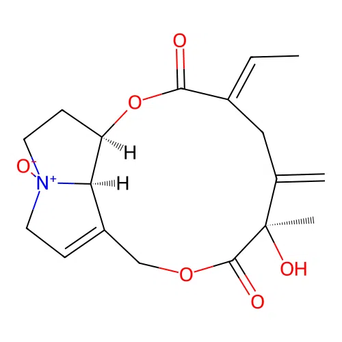 Seneciphylline N-oxide structure