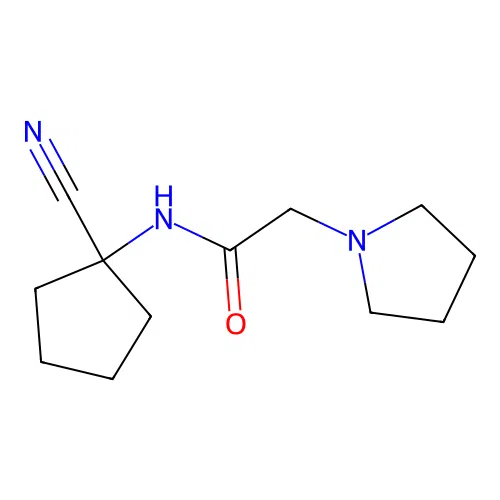 N-(1-Cyanocyclopentyl)-2-(pyrrolidin-1-YL)acetamide structure