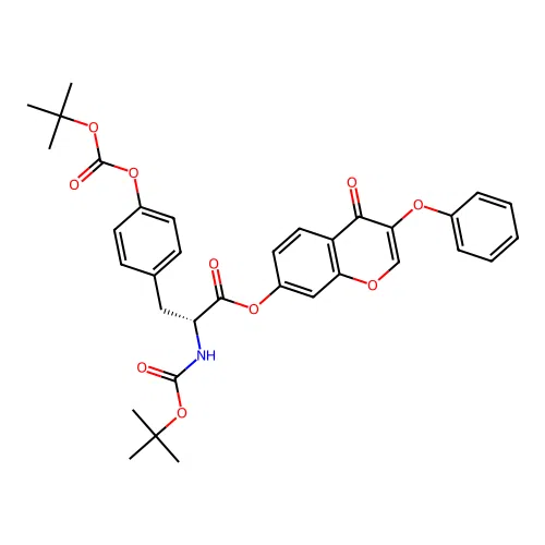 C34H35NO10 structure