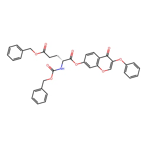 C35H29NO9 structure