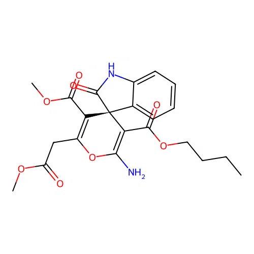 C22H24N2O8 structure