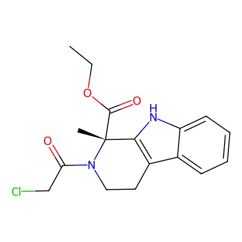 C17H19ClN2O3 structure