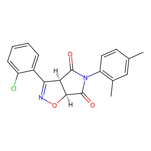 C19H15ClN2O3 structure