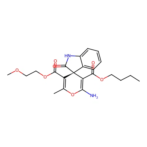 C22H26N2O7 structure