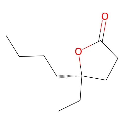 (5S)-5-butyl-5-ethyloxolan-2-one structure