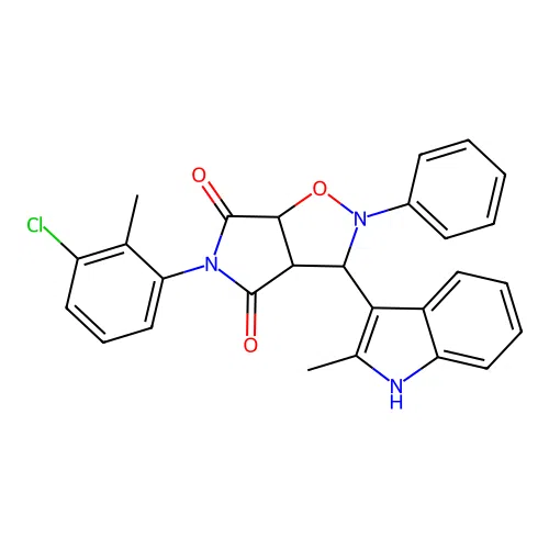 C27H22ClN3O3 structure