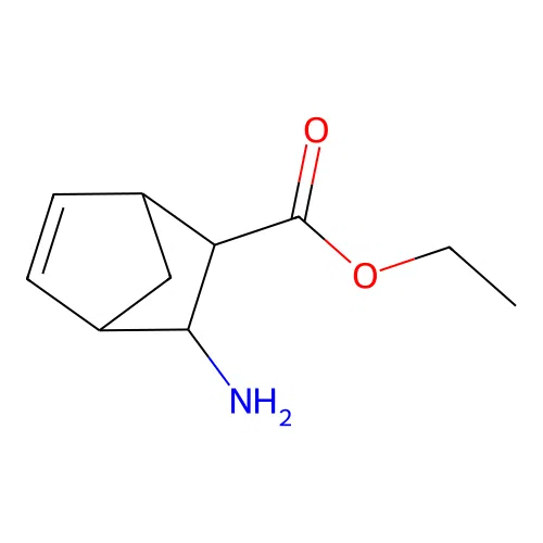Ethyl 3-aminobicyclo[2.2.1]hept-5-ene-2-carboxylate structure