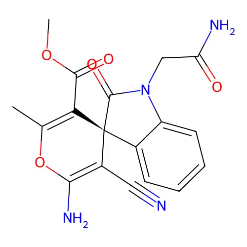 C18H16N4O5 structure
