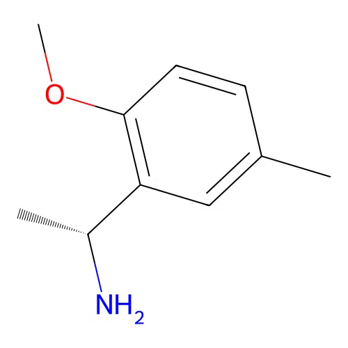 (1R)-1-(2-methoxy-5-methylphenyl)ethanamine structure