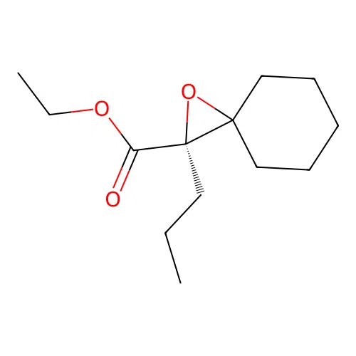 ethyl (2S)-2-propyl-1-oxaspiro[2.5]octane-2-carboxylate structure