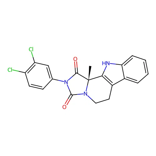 C20H15Cl2N3O2 structure