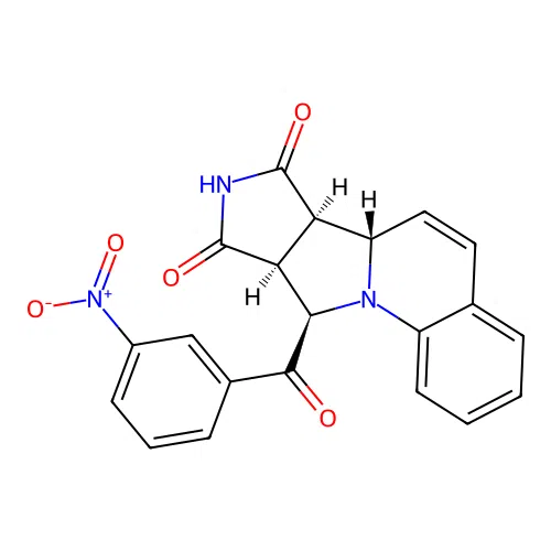 C21H15N3O5 structure