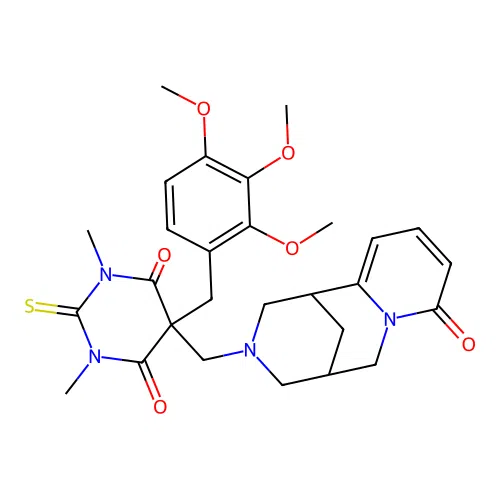 Chemical Compound (C28H34N4O6S) structure