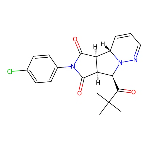 C20H20ClN3O3 structure