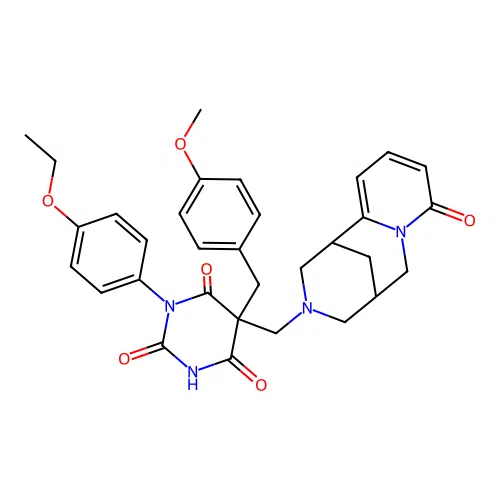 Chemical Compound (C32H34N4O6) structure