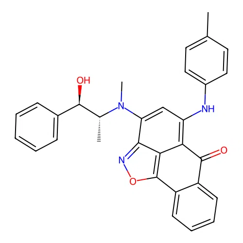 C31H27N3O3 structure