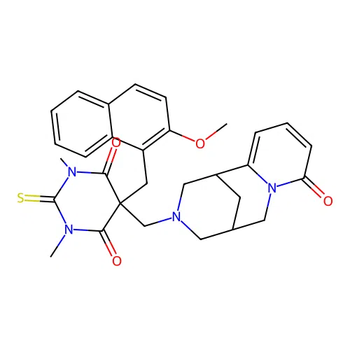 Chemical Compound (C30H32N4O4S) structure