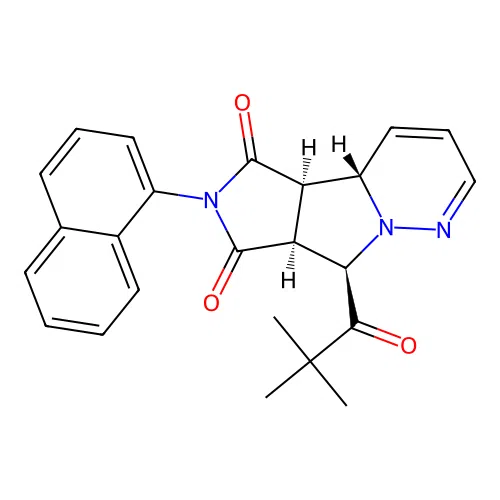 C24H23N3O3 structure