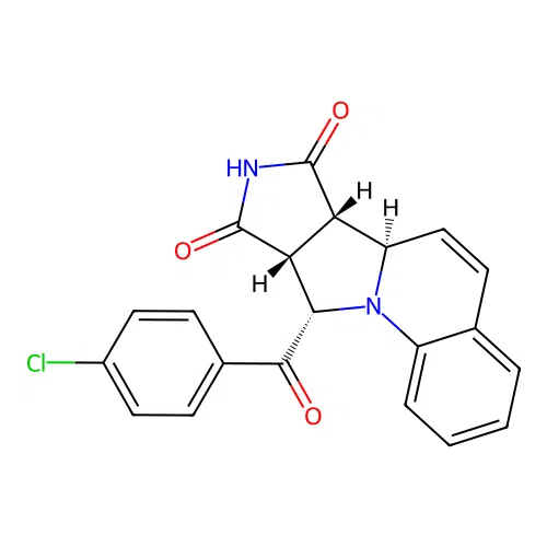 C21H15ClN2O3 structure