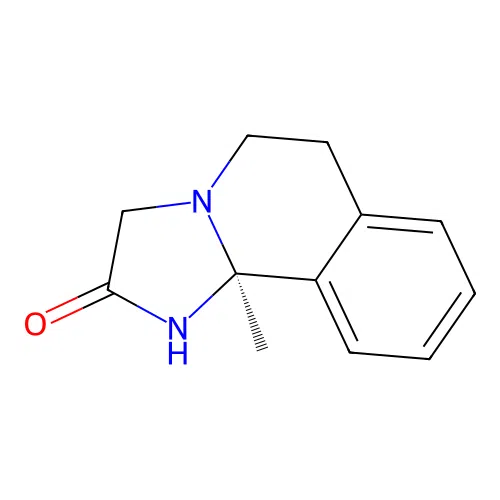 (S)-10b-methyl-1,5,6,10b-tetrahydroimidazo[2,1-a]isoquinolin-2(3H)-one structure