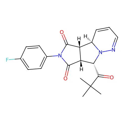 C20H20FN3O3 structure