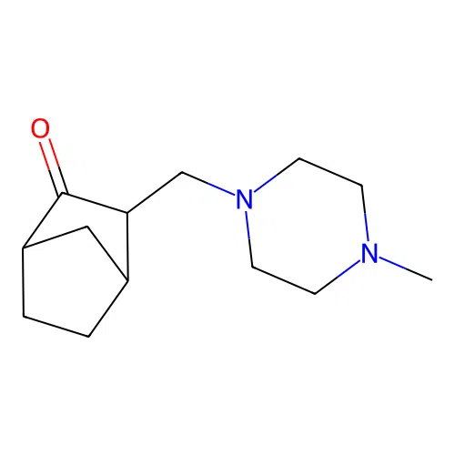 3-(4-Methylpiperazinomethyl)-2-norbornanone structure